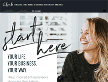 Tablet Screenshot of marketyourcreativity.com